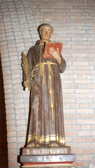 Nederland , Brielle, Bedevaartskerk Jeronymus van Weert, één van de Negentien Martelaren van Gorkum.