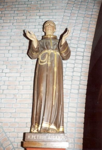 Nederland , Brielle, Bedevaartskerk Pieter van Assche, één van de Negentien Martelaren van Gorkum.