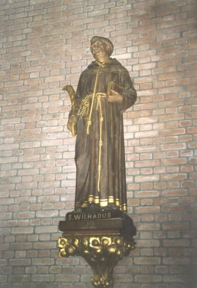 Nederland , Brielle, Bedevaartskerk Willhad de Deen, één van de Negentien Martelaren van Gorkum.