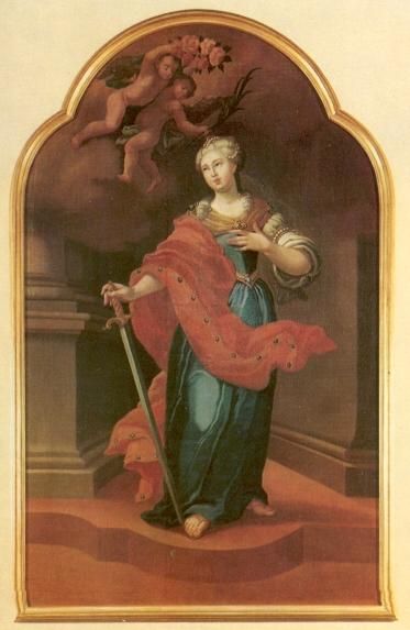 Rufina van Rome met Secunda