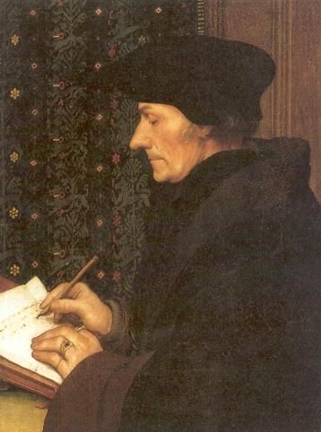 Portret van Erasmus.