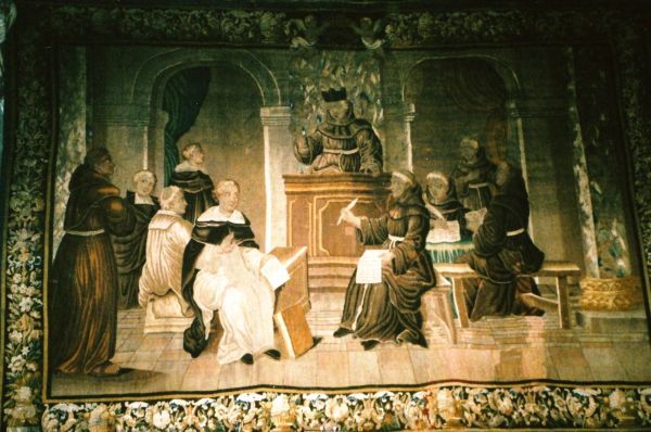 Bonaventura (op dat moment nog Johannes Fidanza) doceert theologie aan de Sorbonne te Parijs.