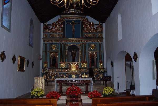 Locale kerk. Canarische eilanden, La Palma, Tazacorte. (met dank aan Wim Dellaert, woonachtig op La Palma).