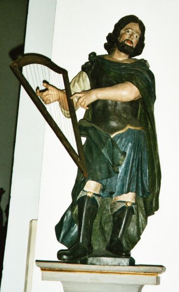 ± 1750, houtsculptuur.