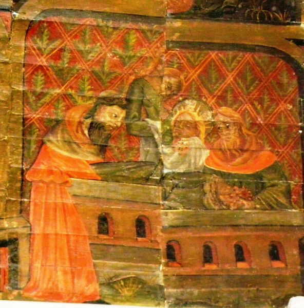 Graflegging van Margareta.