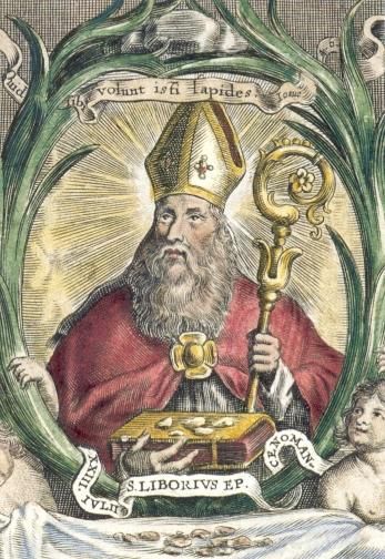 'Wat betekenen die stenen?' Dat is enerzijds een citaat uit het boek Jozua (6, 4): daar moesten de stenen herinneren aan het wonder dat God de Jordaan had drooggelegd om zijn mensen droogvoets het beloofde land binnen te leiden. Anderzijds verwijzen ze naar Liberius' voorspraak tegen nierstenen!.