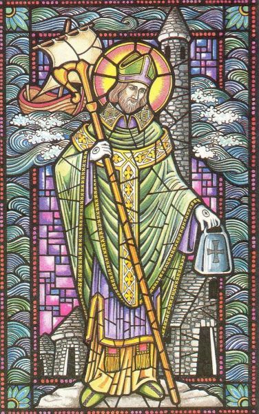 (Martin WALLACE 'Celtic Saints', Ierland, Belfast, Apple Tree).