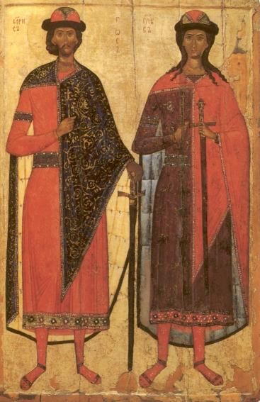 St. Boris en St. Gleb.