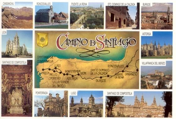 Camino de Santiago door Noord Spanje.
