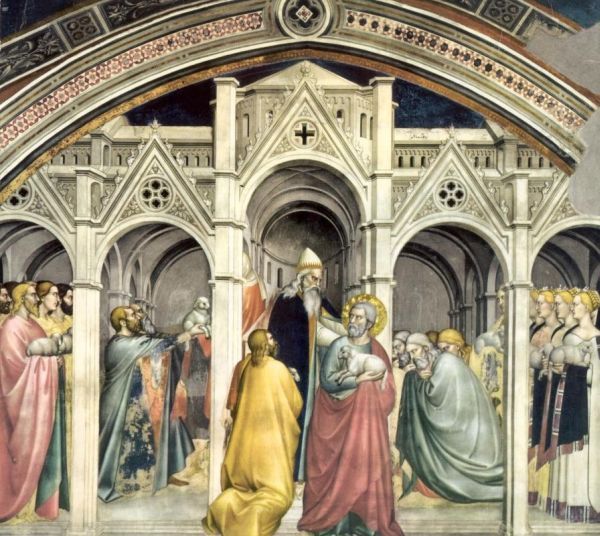 Verjaging van Joachim uit de tempel.