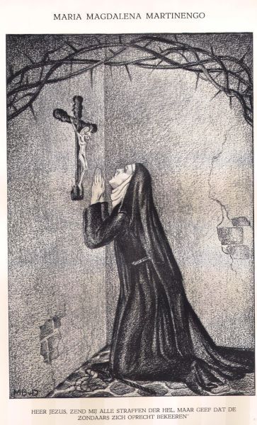 Illustratie in Mrc.1932 door Freule M. Bosch van Drakenstein