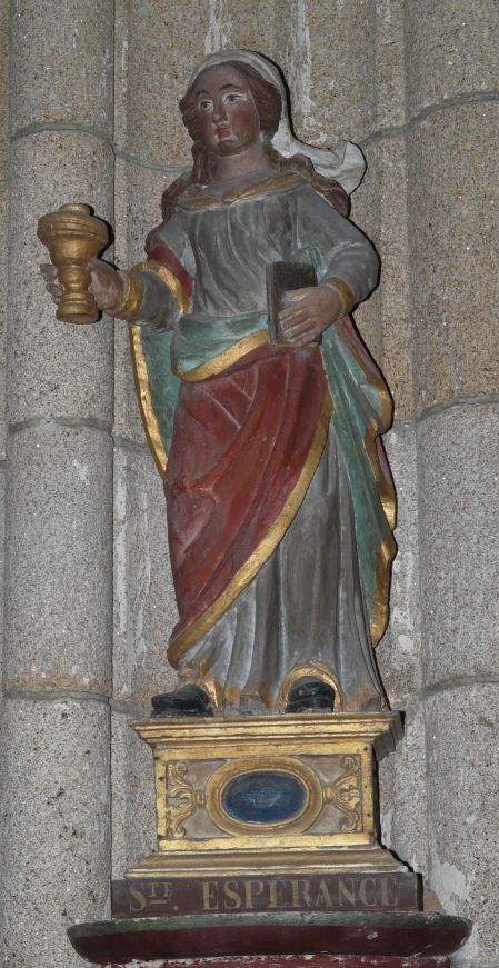 Spes (Espérance). ± 1700(?), houtsculptuur.
