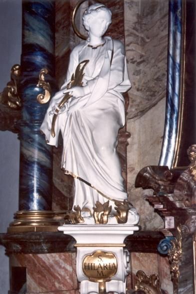 Hilaria van Augsburg met Digna, Euprepia en Eunomia