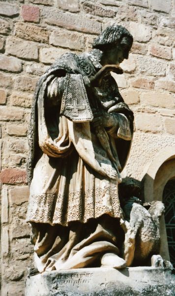 Donatus verslaat de draak.