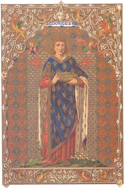 Boekversiering in Butler: 'Lives of the Saints', Engeland, Londen.