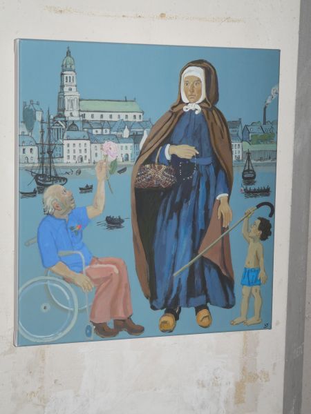 eind 20e eeuw, schilderij.