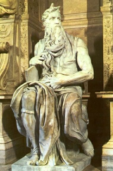 Steensculptuur door Michelangelo