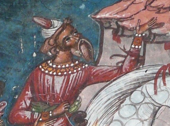 Akathistos-hymne Detail van vorige afbeelding.