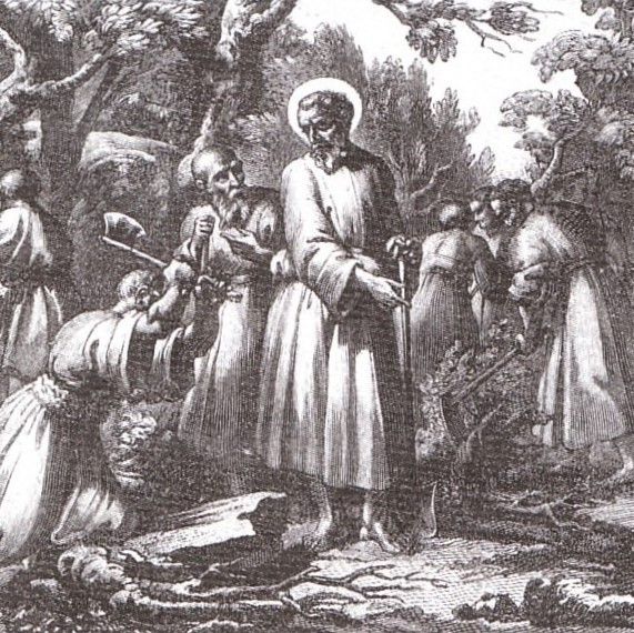 Almirus verkondigt gewone mensen het evangelie door met hen handwerk te verrichten. Frankrijk