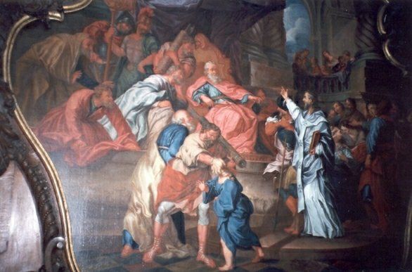 Cyprianus voor de stadhouder.