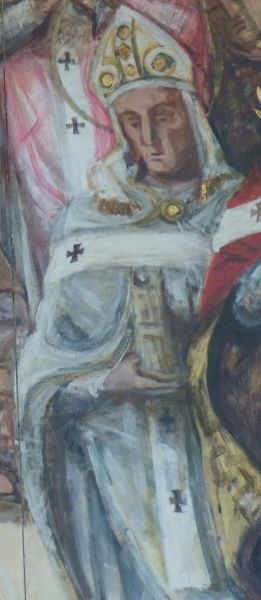 vóór 1979, Helen Grunwald, wandschildering.