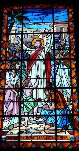 'Sint Matteus bekeert de Ethiopiërs'