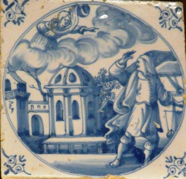 Jona vlucht voor het woord van God.