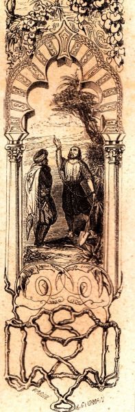 Vincentius op de vlucht met de afvallige.