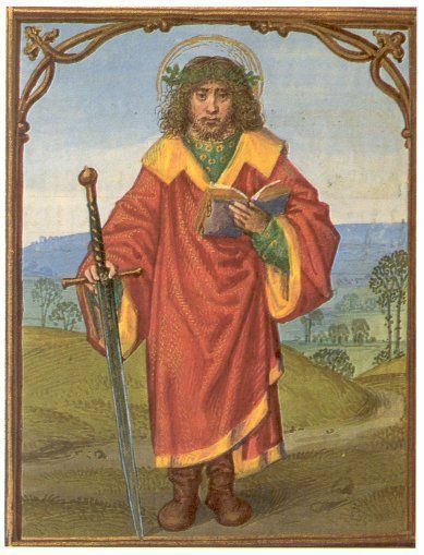In Butler: 'Lives of the Saints', Engeland, Londen.
