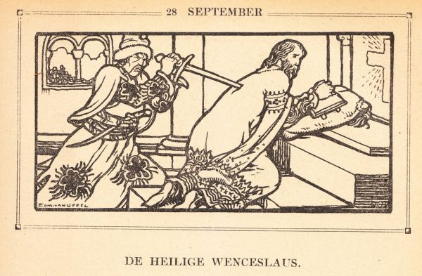 Moord in de kerk op Wenceslaus