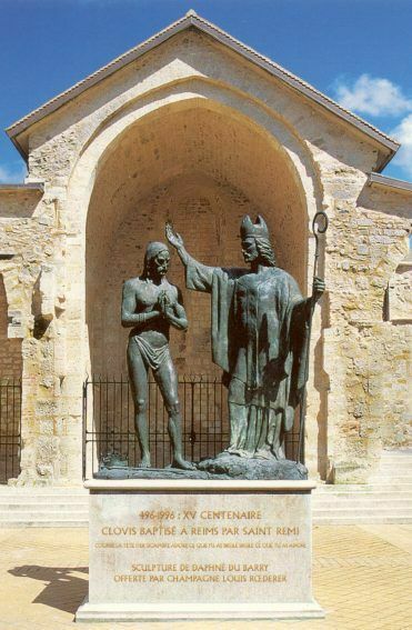 Remigius doopt Clovis.