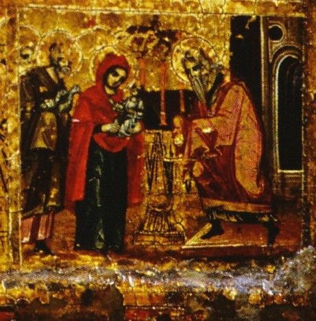12. Lang moest Simeon leven om t' geluk te aanschouwen, dat hem vlak voor zijn dood werd gegeven, toen hij 't Kind in zijn armen ontving, welbewust dat hij God zelf ontving: Licht uit Licht. En schouwend uw onzegbare wijsheid heeft hij vervoerd zijn stem verheven:...