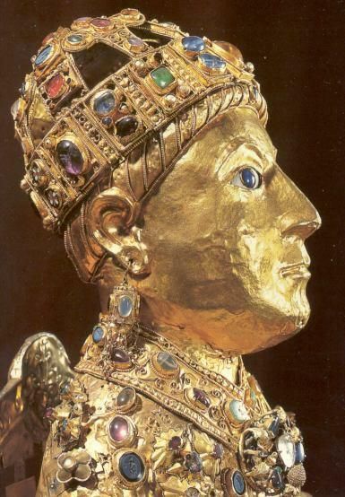 Foy van Conques met Felicianus en anderen
