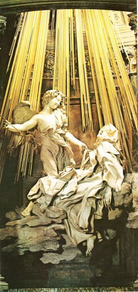 Teresa in extase (Autobiografie 29,15-17).
