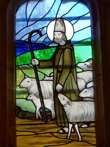 Sint Veranus als herder van de kudde (ook overdrachtelijk op te vatten).