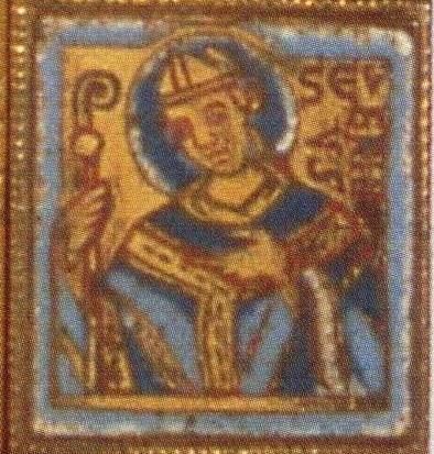 Detail van een staurotheek (Heilig-Kruisreliekhouder)