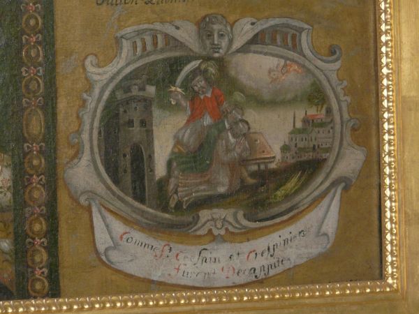 Marteldood van Crispinus en Crispinianus.