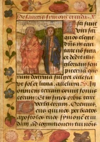 In Butler: 'Lives of the Saints', Engeland, Londen.