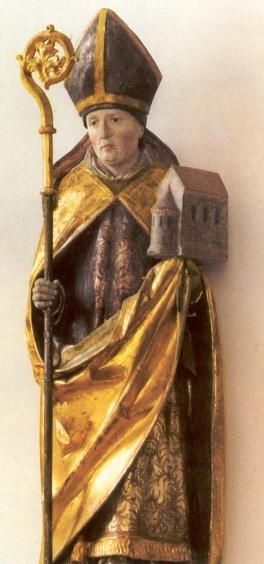 Duits;land, Regensburg, St-Emmeram basiliek, Ramwoldkrypta.