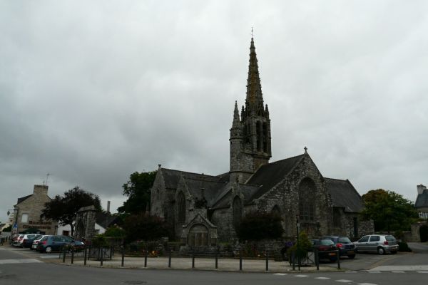 St-Guffankerk te Pluguffan, Bretagne, Frankrijk.