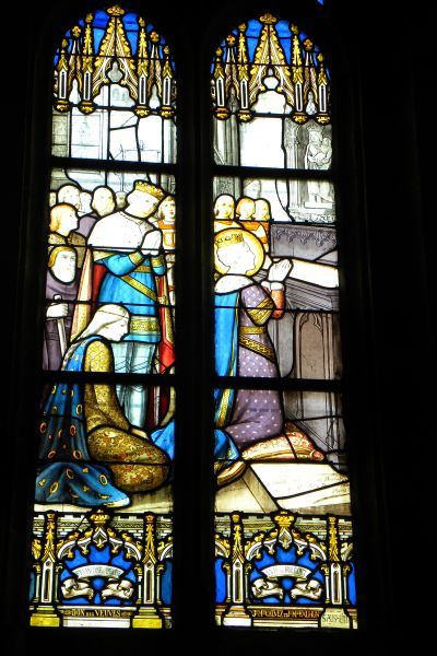 Als pelgrim bij Notre Dame de Folgoët.