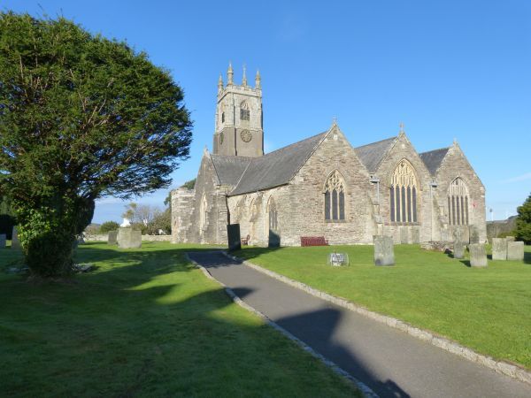 De kerk van St-Columb, te St-Columb-Major, Cornwall, Engeland