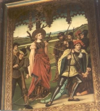 Cecilia van Rome met Valerianus en Tiburtius