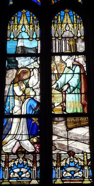 Schenkt relieken in Sint Paternus van Vannes.
