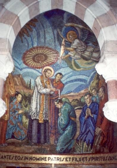 Franciscus Xaverius doopt in Achter-Azië.