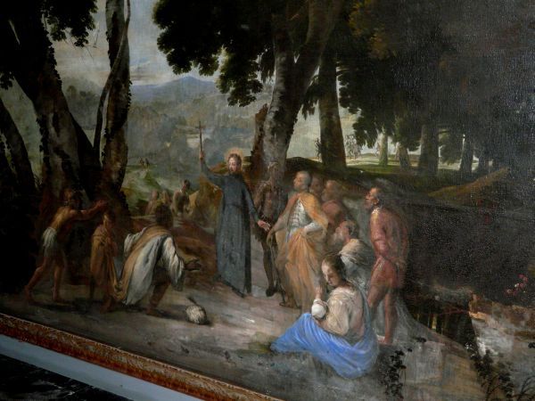 Franciscus Xaverius preekt in Achter-Azië.