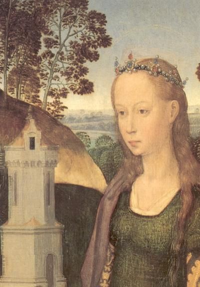 Barbara van Nicomedië met Juliana