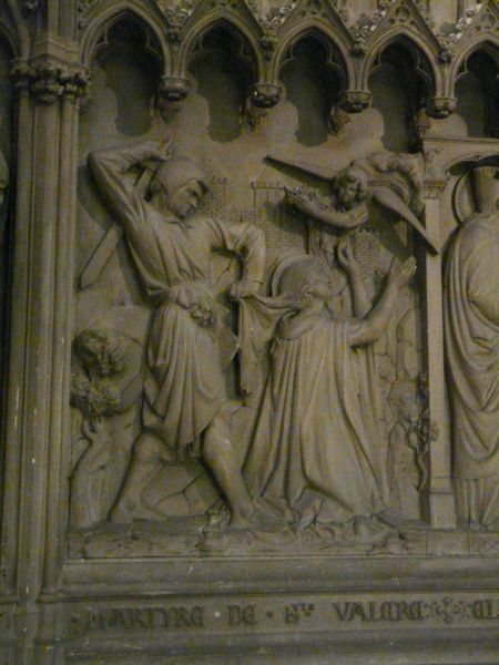 Valeria ter dood gebracht. ± 1840(?), sculptuur.