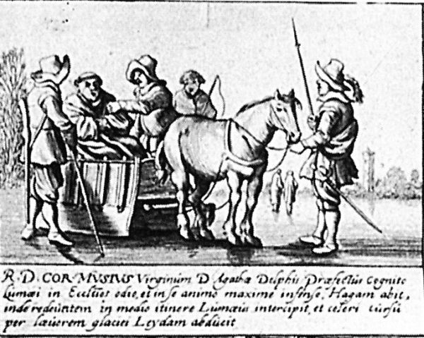 Cornelis aangehouden bij de Hoornbrug.